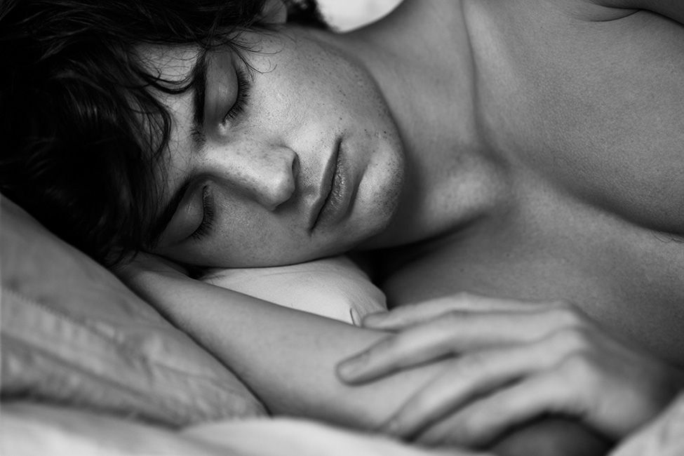 Style: "Portrait B&W"